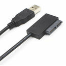 USB to 7+6 13PinSlim SATA/IDE CD DVD Rom Optical Drive Cable Adapter Converter3C