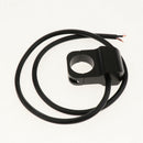 25mm Motorcycle Handlebar Headlight Switch Stainless Steel Blue Dirt Bike
