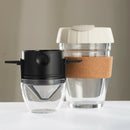Dripper Cone Stainless Steel Mini Coffee Filter Collapsible Kitchen Home Office