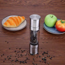 2in1 Stainless Steel Manual Pepper Muller Grender Spice Sauce Mill Grinding