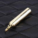 Brass EDC Survival Waterproof Medicine Pill Container Holder Box Key Chain