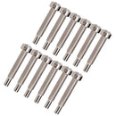 12x  Polepiece Clamp Screws Electric Guitar Accessory 0.94x0.08inch