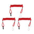 3pcs Boat Outboard Motor Stop Safety Shut Off Switch Cable For Suzuki 10cm Red