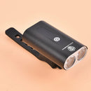 Flashlight For Bicycle Smart USB Rechargeable Front Lamp Cycling HeadlightB_kz