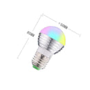 E27 LED Color Changing RGB Magic Light Bulb Lamp RGB Led Light Spotlight Su C3S8