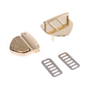 DIY Metal Clasp Turn Locks Twist Lock for Handbag Shoulder Bag Purse Hardware