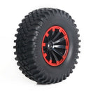 4Pcs 120Mm 1.9 Inch Rubber Rocks Tyres / Wheel Tires for 1:10 Rc Rock Crawl