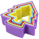 5pcs Pastry Mold for Cake Cookie For Christmas Kitchen, Christmas Tree