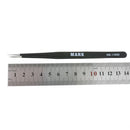 Stainless Steel Non-magnetic Fine Tip Straight Forceps Chip Repair Tweezers