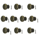 10x Retro Zinc Alloy Cupboard Kitchen Drawer Cabinet Door Pull Handle Knob