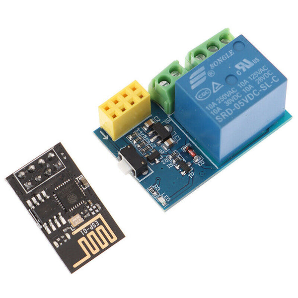ESP8266 ESP-01S + 5V WiFi Relay Module Smart Home Remote Control Unlock S Fh