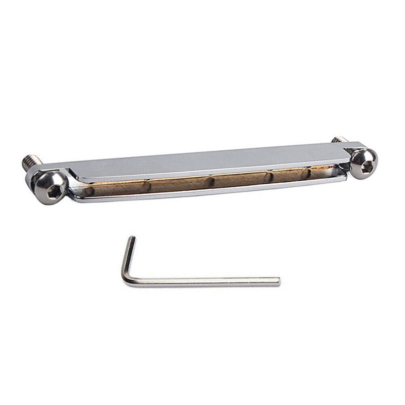 Acoustic Guitar Adjustable Bridge Saddle+Screwdriver Stringed Instruments A