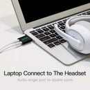 Vention Sound Card USB to 3.5mm Jack Female Headphone External Audio Card A