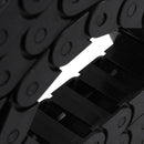 10 x 20mm 1M Open On Both Side Plastic Towline Cable Drag Chain D9X3