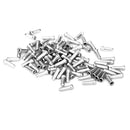 100Pcs Ultralight Aluminum Bicycle Brake Shifting Cable End Cap Cover Cables