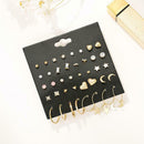 20pairs/30 Pairs Fashion Trend Ear Studs Dangle Jewelry 2Set
