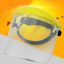 1x New Safety Full Face Shield Clear Visor Eye Protection Grinding Welding