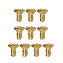 10pcs Guitar Switch Mounting Screws for ST SQ FD Guitar Golden