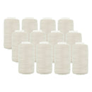 24pcs 350m Polyester Sewing Thread Set  For Bag Craft Hand Sewing Accs