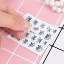 50X nail art water decals transfer stickers butterfly flower decoration tips M&