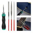 25 Pieces Guitar Repair Setup Tools for Ukulele Mandolin Banjo Maintenance A