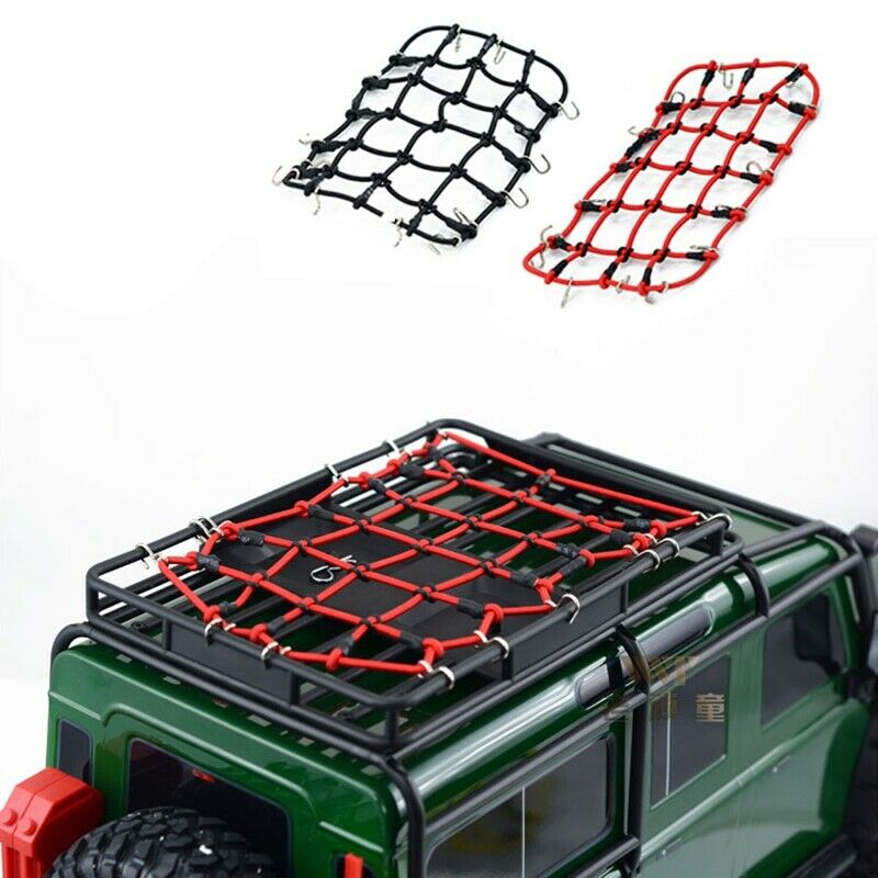 6PCS/Set Simulated Decoration Suitcase Luggage Net Shovel for TRX4 Defender K8H9