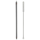 1X(13.7 Inch Length Food Grade Stainless Steel Spring Loaded Beer Bottle Fi
