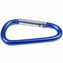 2 x Camp D shaped blue 5mm diameter aluminum alloy snap hook J8O4