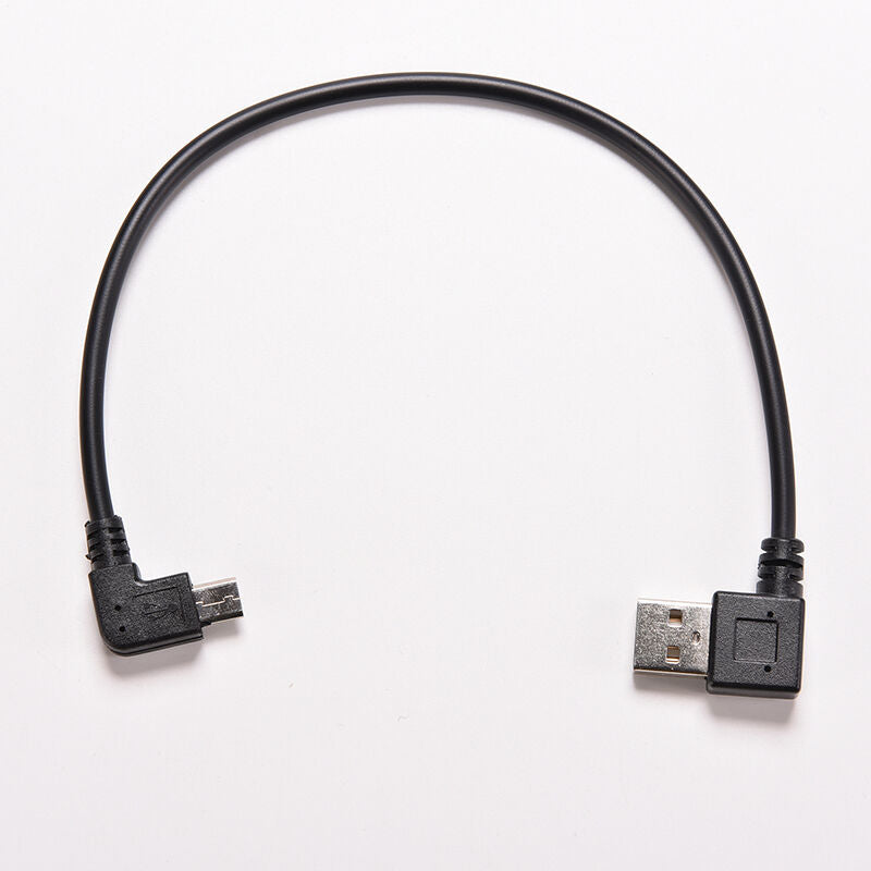 Mini USB 5 Pin Male to USB 2.0 A Male Cable Converter 90 Degree Adapter TOsp