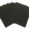 6PCS Black Acoustic Eggshell Foam Sound Absorption Treatment Panel Tile 40X