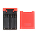 3 in 1 Solar Charger Power Bank 12000mAh USB Battery Red