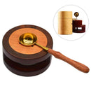 Wax Seal Warmer Wax Seal Furnace Stove Pot with Melting Spoon Kit Wax Beads