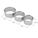 3pcs Stainless Steel Dumpling Mold Dough Press Cutter Pastry Maker Tool