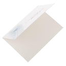 Pack of 50 Wedding Christening Peacock Feather Thank You Cards Envelopes
