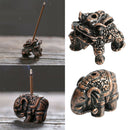 Chinese Fairy China Unicorn Incense Burner Stick Holder Case Ornament 2Pcs