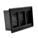 3 Gang Marine Boat Rocker Switch Clip Panel Patrol Holder Housing Black