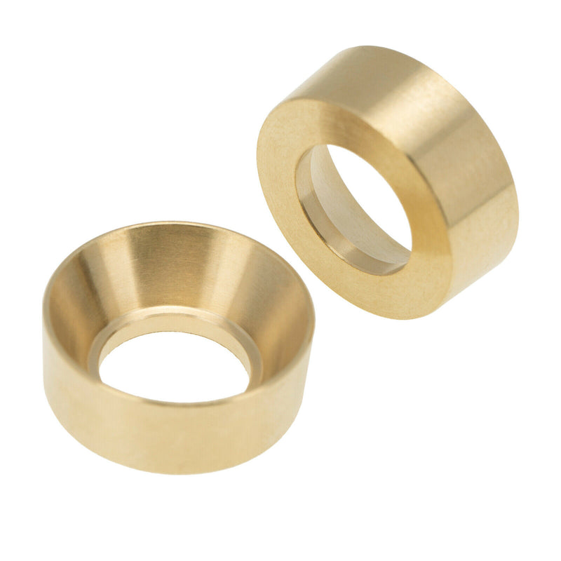 8x RC Brass Wheel Rims Hubs for Axial SCX24 AXI00001 Car Buggy Accessories