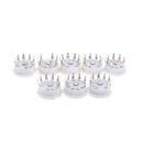 8x 9pin pcb ceramic vacuum tube socket for 12AX7B 12AU7 ECC83 ECC82 audio amp Gw