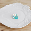 5X(Cartoon Pin Antarctic Iceberg Iceland Snow Mountain Brooches Enamel Bad H9Q2)