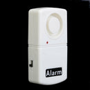 New White Wireless Window Door Vibration Alarm Home Security System