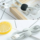 4PCS Cable Winder Simple Round Clip USB Charger Holder Desk Tidy Organiser WYME