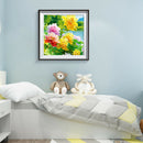 Flower 5D Diamond Painting Full Round Drill DIY Rhinestone Picture (LG545)