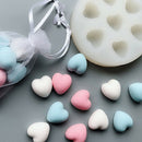 Heart Shape Soap Mold Aromatherapy Plaster Candle Making Molds Pendant Jewelr-OZ