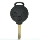 Uncut Keyless Remote Control Key Fob 434MHz for Smart Fortwo 451 2007-2013 3CBA