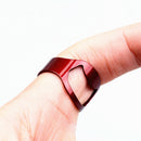 2Pieces Stainless Steel Finger Ring Bottle Opener Beverage Opener Drinker 22mm