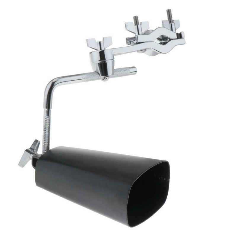 6" Metal Cow Bell Noise Maker Percussion Musical Instrument Mountable for Drum