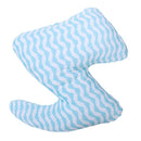 1X(Nordic Clouds/Lightning/Snowflake Seat/Back Cushion Soft Cartoon Raindro