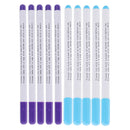 10Pcs/set Vanishing Fabric Markers Air Erasable Pens Fabric Sewing Tool