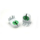 2pcs T5 Base Fluorescent & LED Tube Lamp Holder Socket Snap-In BX