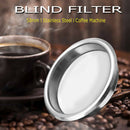 Coffee Machine Universal 58mm Stainless Steel Blank Filter for-AIBO WEGA Rocket